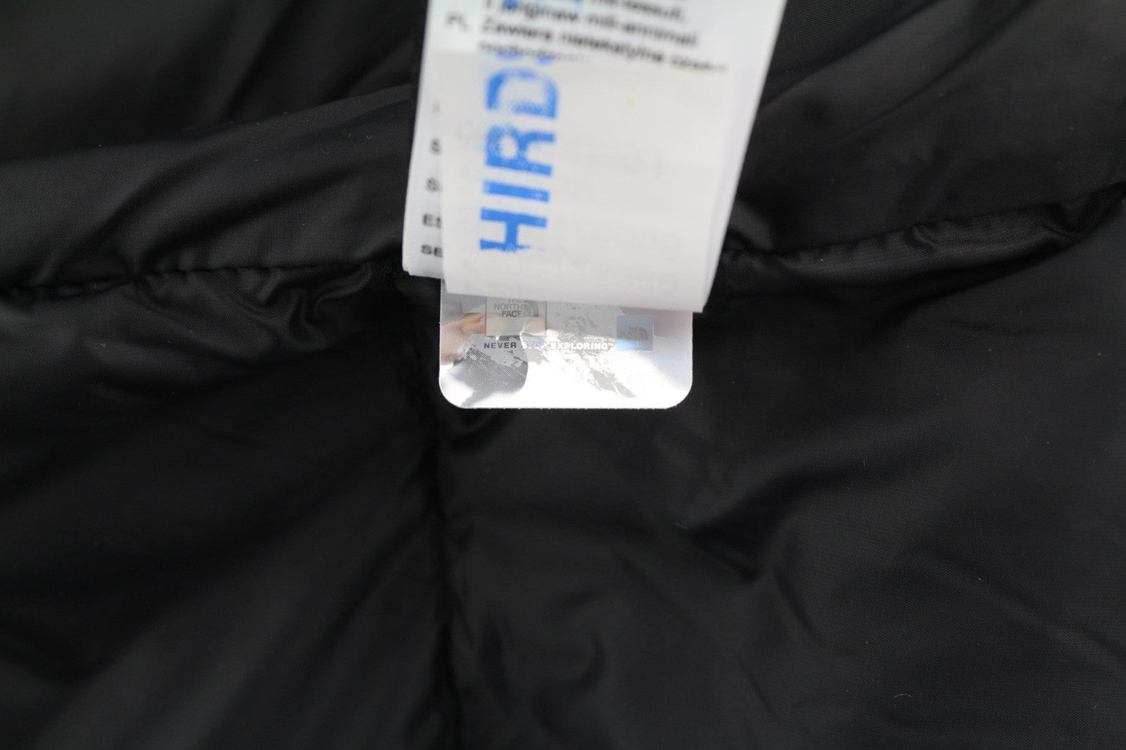 THE NORTH FACE Diablo Down Men's Jacket S 700 Fill Black Quilted Logo