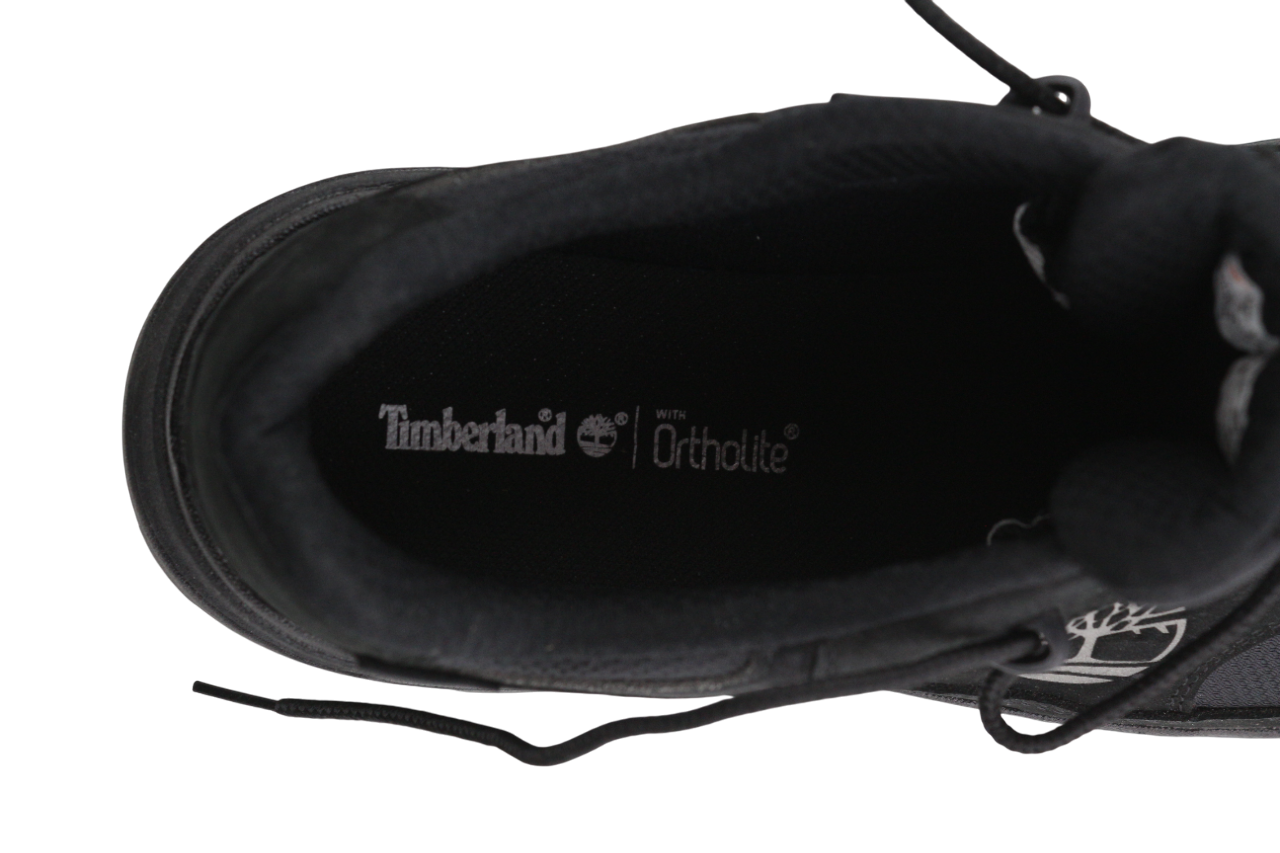 TIMBERLAND A2QJ6 Boys Shoes UK5/5.5 EU38/39 Black Lace Up Low Top Gore-Tex