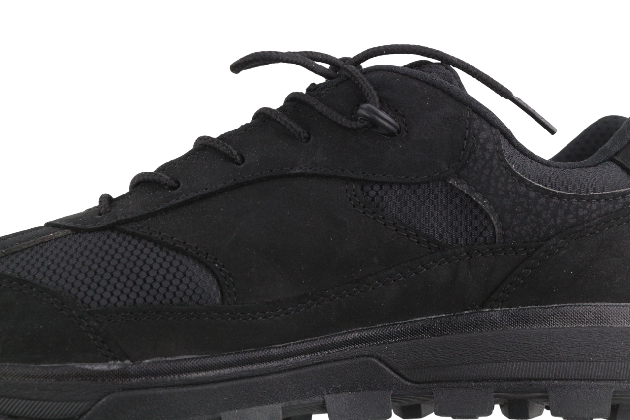 TIMBERLAND A2QJ6 Boys Shoes UK5/5.5 EU38/39 Black Lace Up Low Top Gore-Tex