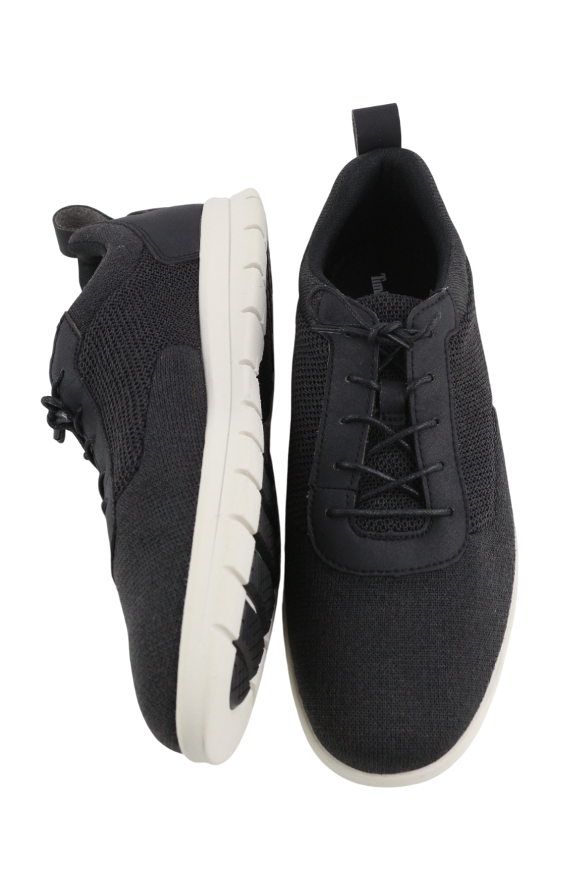 TIMBERLAND A2QXW Men's Sneakers UK6.5/7 EU40/41 Black Low Top Lace Up ReBOTL