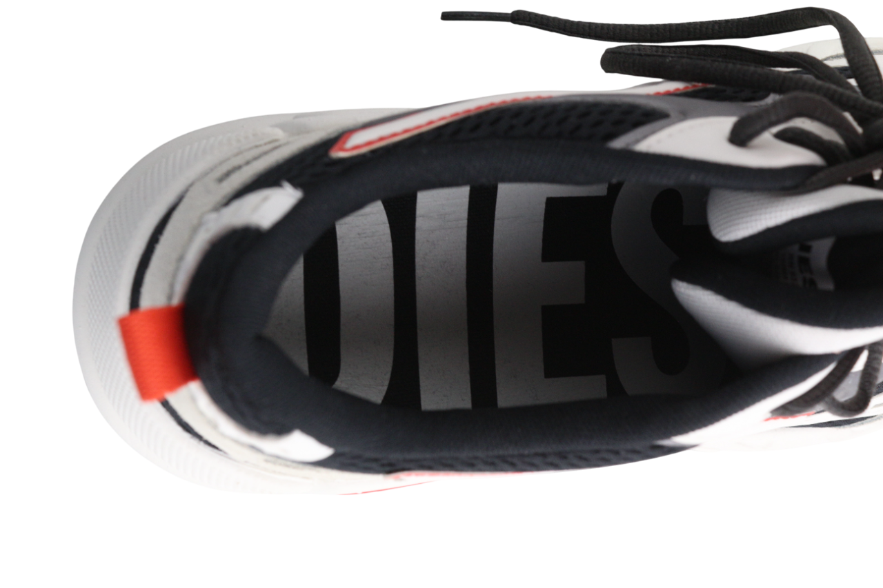 DIESEL S-Serendipity Sport Men's Sneakers EU44 White Low Lace Almond RRP225