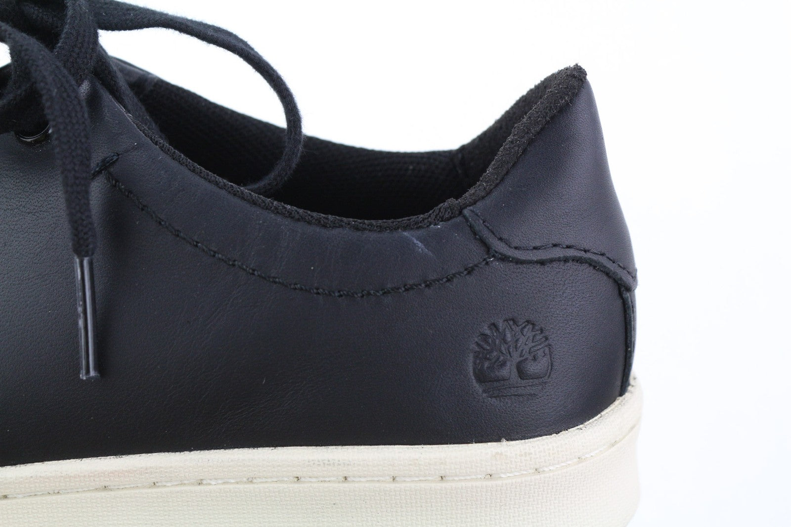 TIMBERLAND A2G8A Women's Sneakers UK4/5 EU37/38 Black Leather Low Ortholite