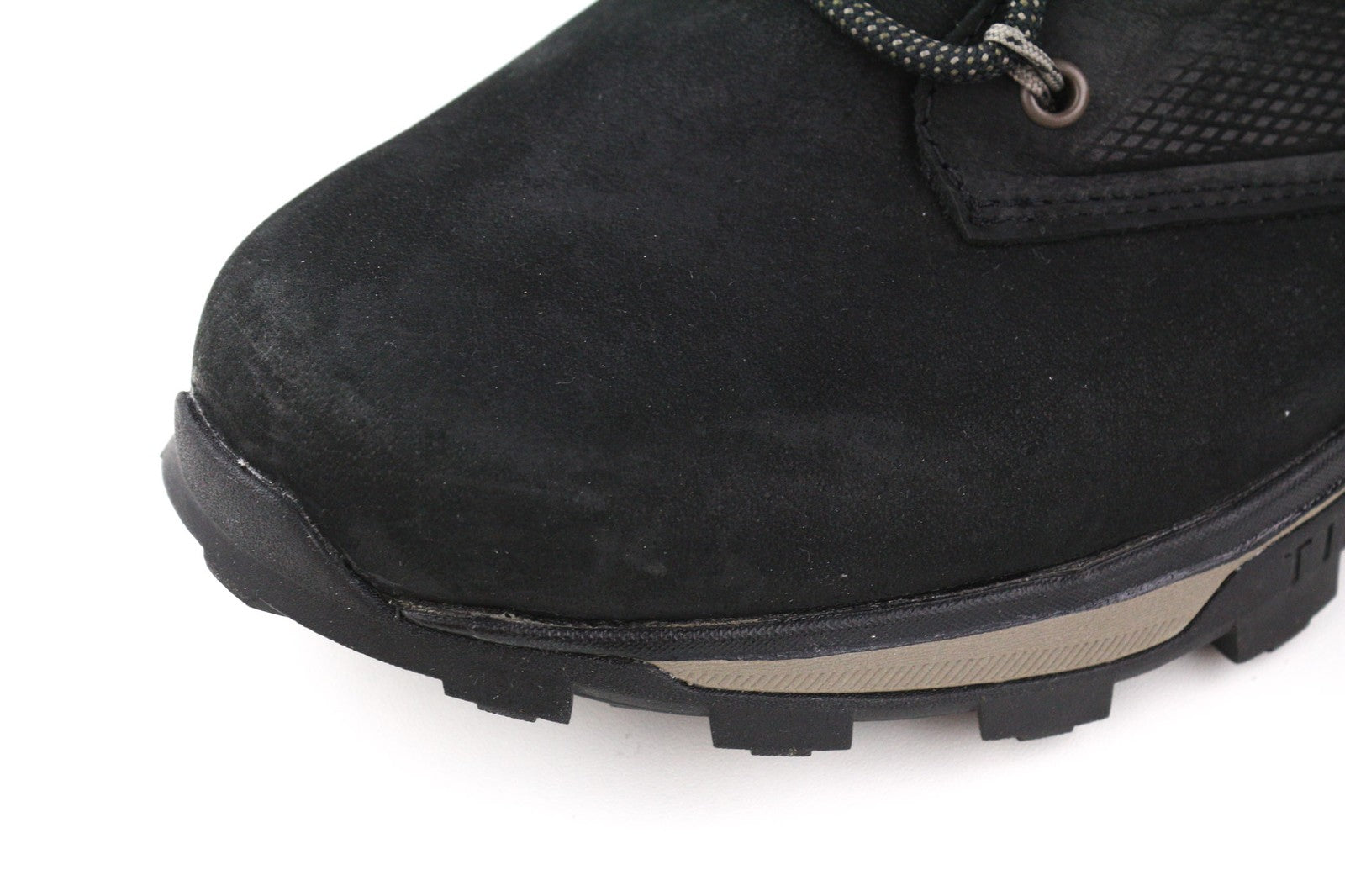 TIMBERLAND A2E5K Men's Boots UK11.5/12.5 EU46/47.5 Black Leather Lace ReBOTL