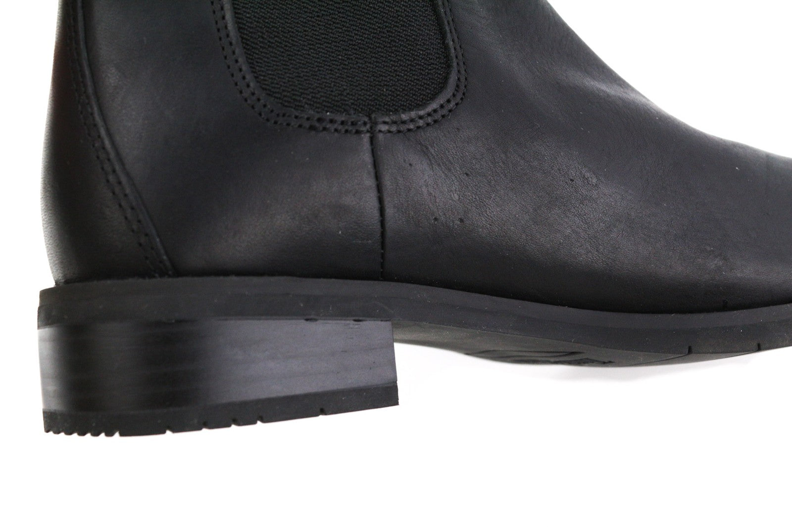 TIMBERLAND A2JGQ Women's Boots UK4.5/5 EU37.5/38 Black Leather Almond Chelsea