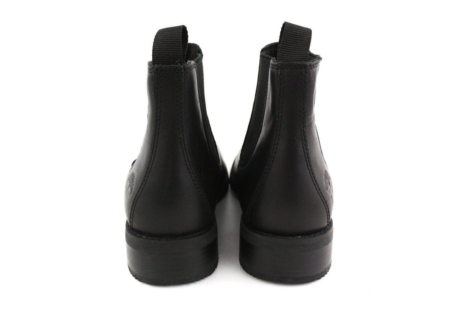 TIMBERLAND A2JGQ Women's Boots UK4.5/5 EU37.5/38 Black Leather Almond Chelsea