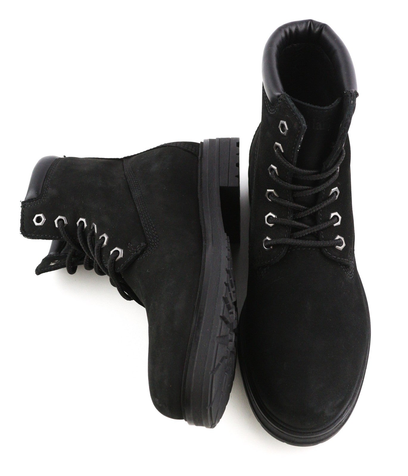 TIMBERLAND Women's Boots UK6.5/7 EU39.5/40 Black Leather Ankle Waterproof