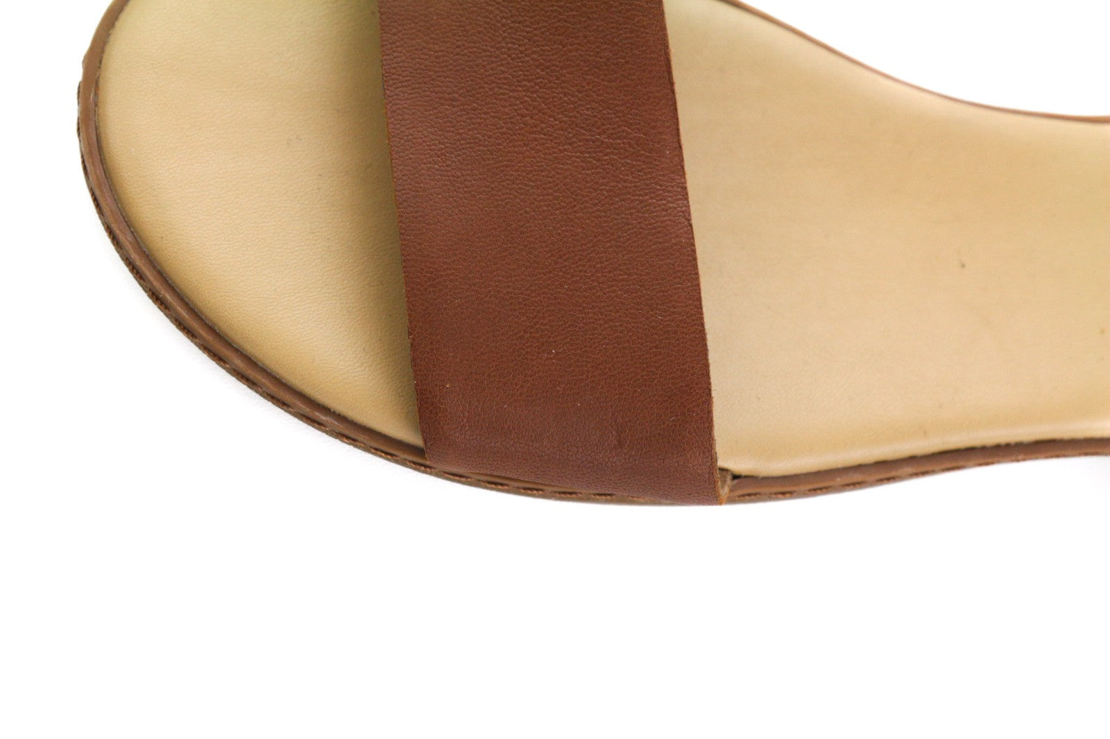 TIMBERLAND A1PCY Women's Sandals UK4.5/5 EU37.5/38 Brown Leather Open Toe