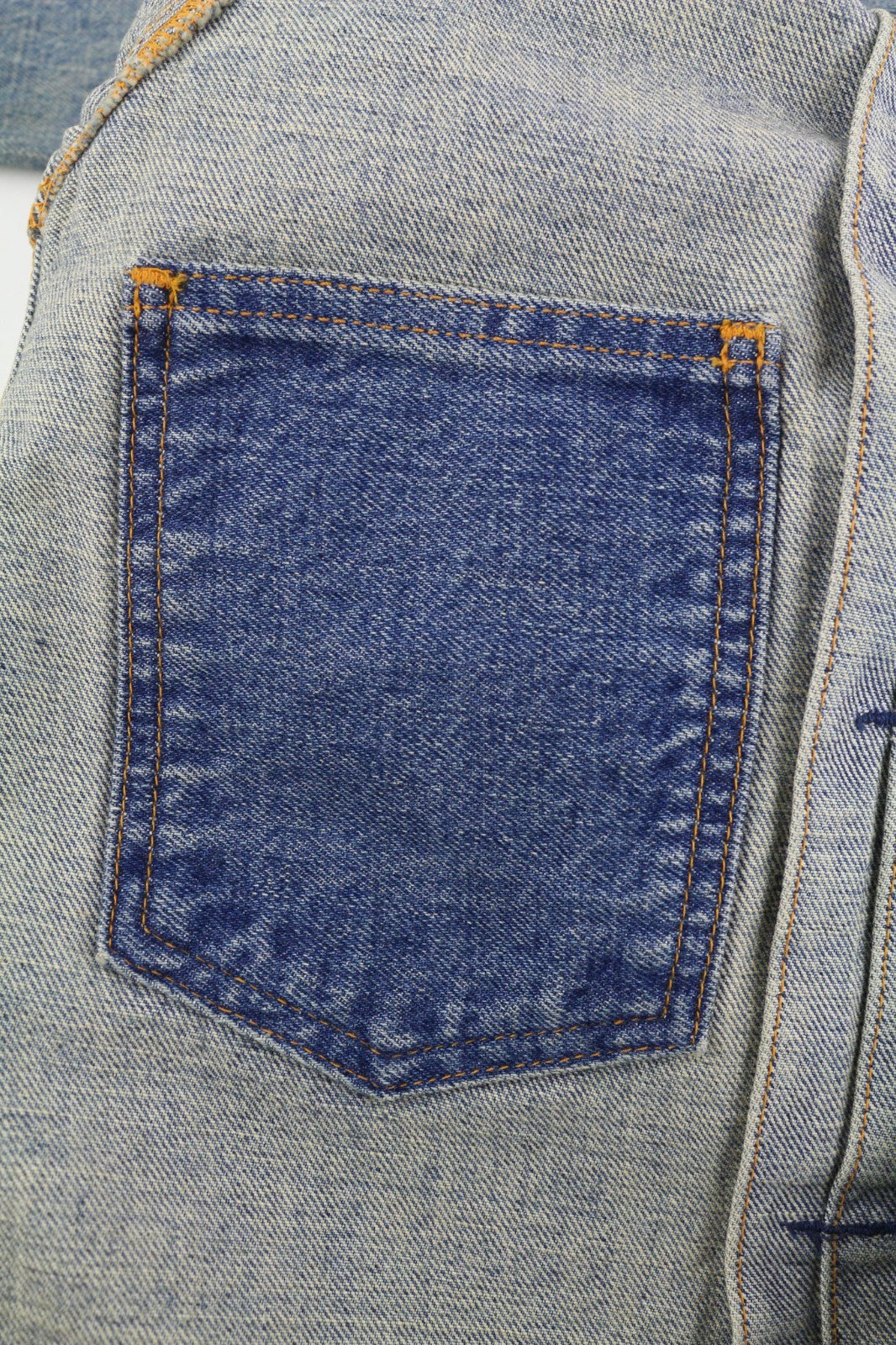 NUDIE JEANS Sonny Men's M Steel Indigo Washed Blue Polo Button Pocket Jacket