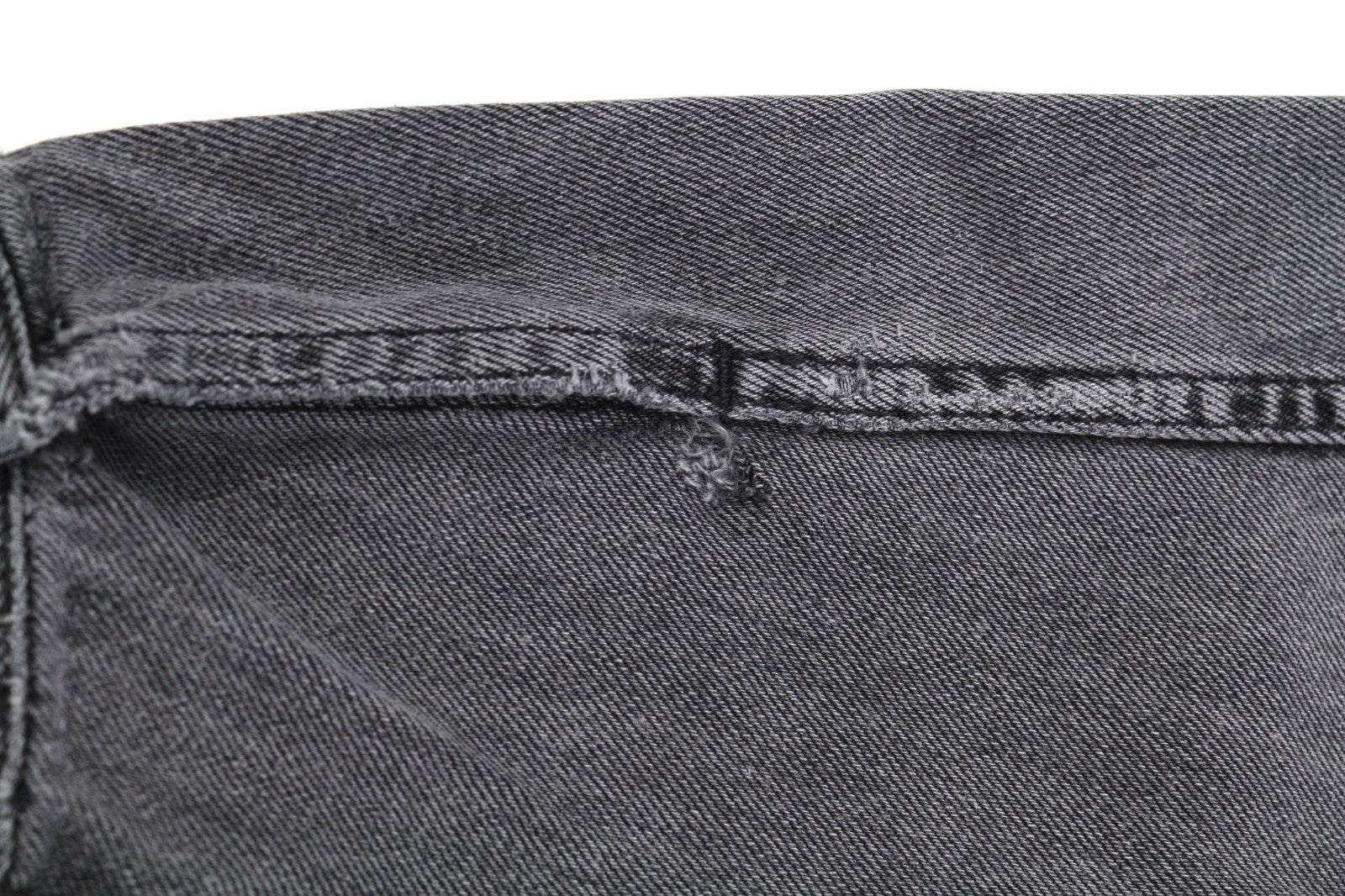 NUDIE JEANS Billy Men's M Desolation Grey Polo Neck Mid Denim Button Coat