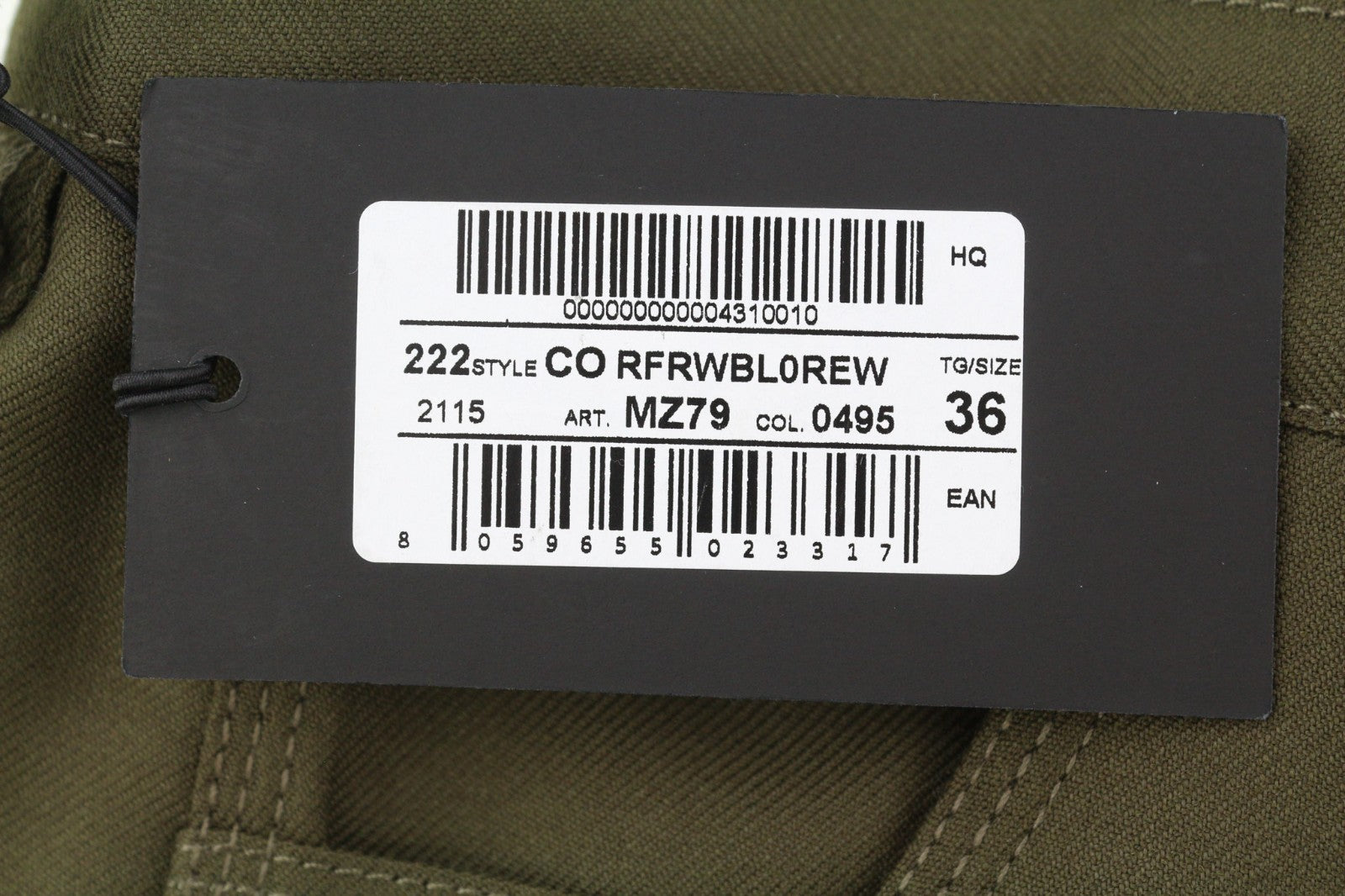 PT TORINO The Worker Men's W36 Brown Wool Fleece Blend Tapered Trousers