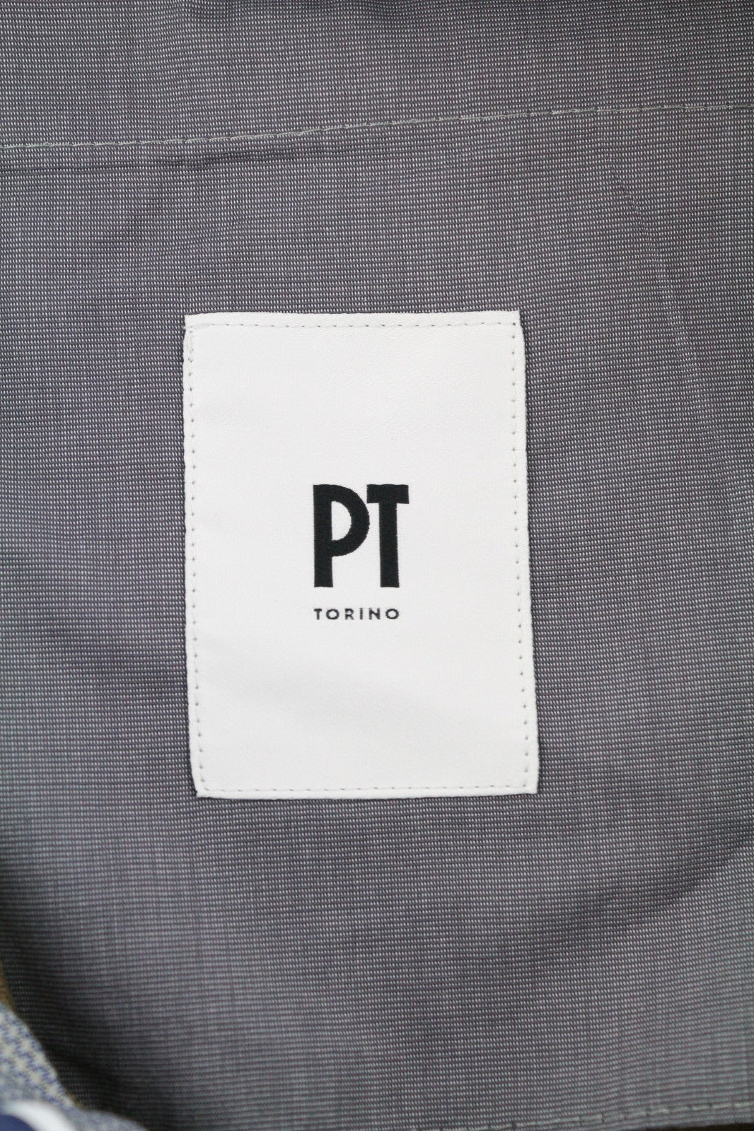 PT TORINO Skinny Fit Men's 46 W31 Brown Wool Fleece Blend Zip Casual Trousers