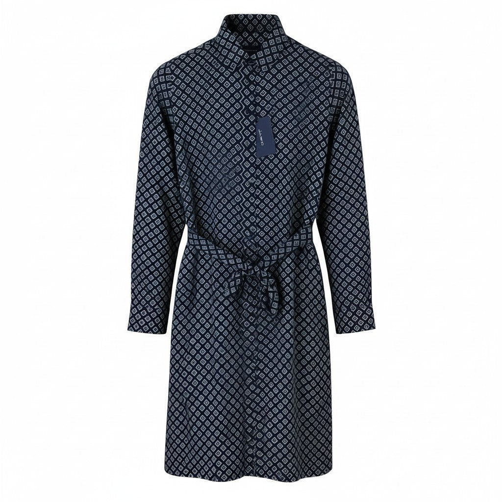 GANT Icon Weave Shirt Women Dress EU34 Marine Spread Button Belted Long Sleeve