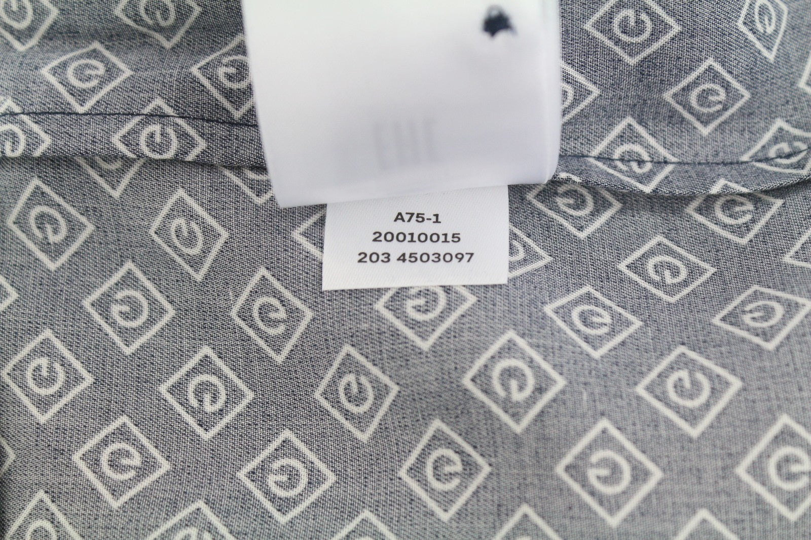 GANT Icon Weave Shirt Women Dress EU34 Marine Spread Button Belted Long Sleeve