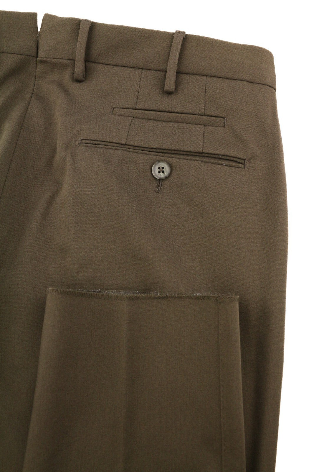 PT TORINO Skinny Fit Men's 48 W33 Mid Brown Chino Zipper Pocket Casual Pants