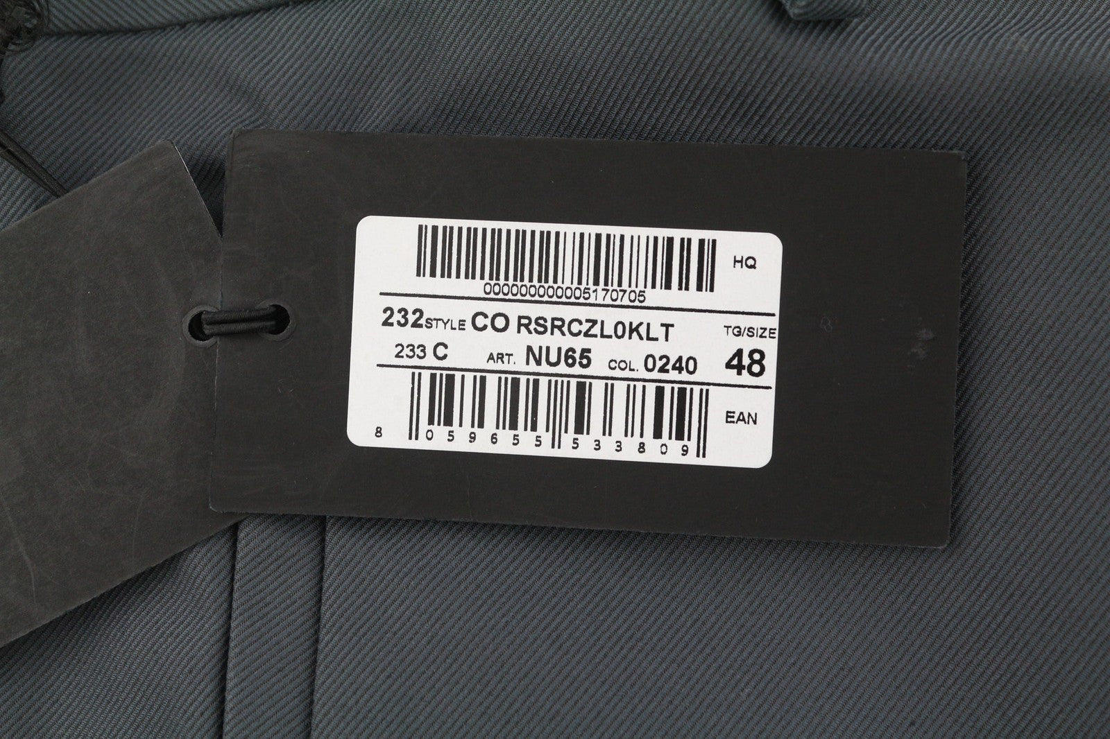 PT TORINO Gamma Men's 48 W34 Dark Cargo Zip Fly Fastener Hem Utility Trousers