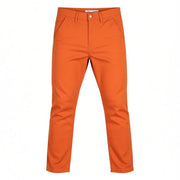 NUDIE JEANS Khaki Slim Men's W28/L30 Organic Warm Orange Zip Casual Chino