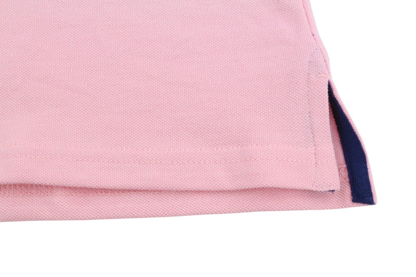 GANT Summer Pique Women T-Shirt XL Preppy Pink Textured Polo Short Sleeve