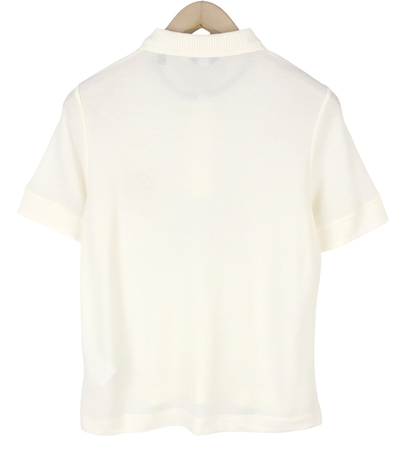 GANT Rope Icon SS Pique Women T-Shirt XL Eggshell Textured Polo Short Sleeve