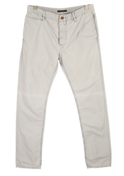 NUDIE JEANS Khaki Regular Men's W32/L34 Organic Moon Dust Chino Button Pants