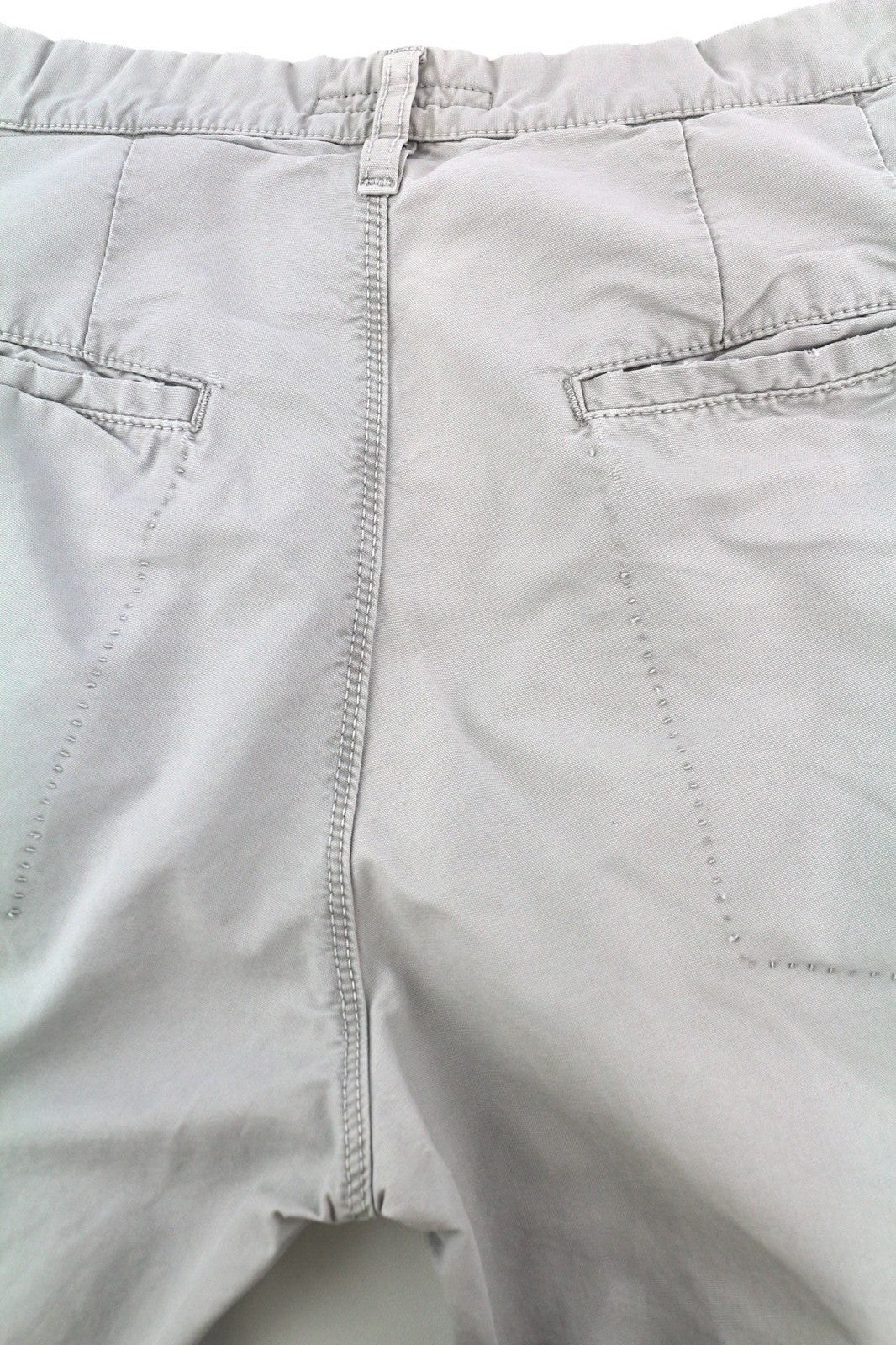 NUDIE JEANS Khaki Regular Men's W32/L34 Organic Moon Dust Chino Button Pants