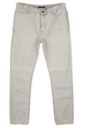 NUDIE JEANS Khaki Regular Men's W32/L34 Organic Moon Dust Chino Button Casual