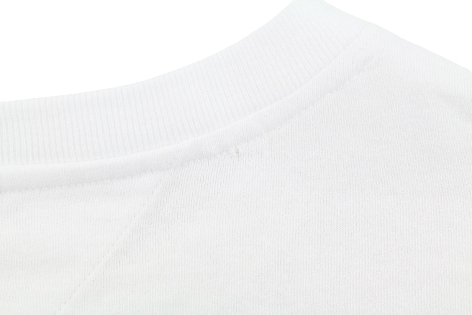 TOMMY HILFIGER Men T-Shirt XL White Crew Neck Front Logo Tricot Short Sleeve