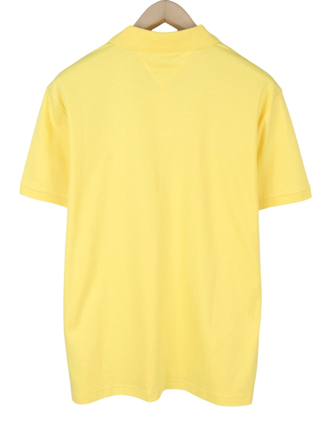 TOMMY HILFIGER Liquid Cotton Reg Men Polos XL Citronelia Regular Short Sleeve