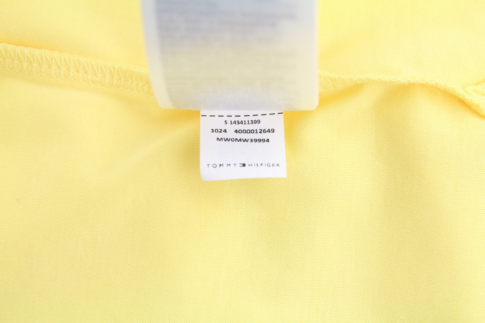 TOMMY HILFIGER Liquid Cotton Reg Men Polos L Citronelia Regular Fit Short Sleeve