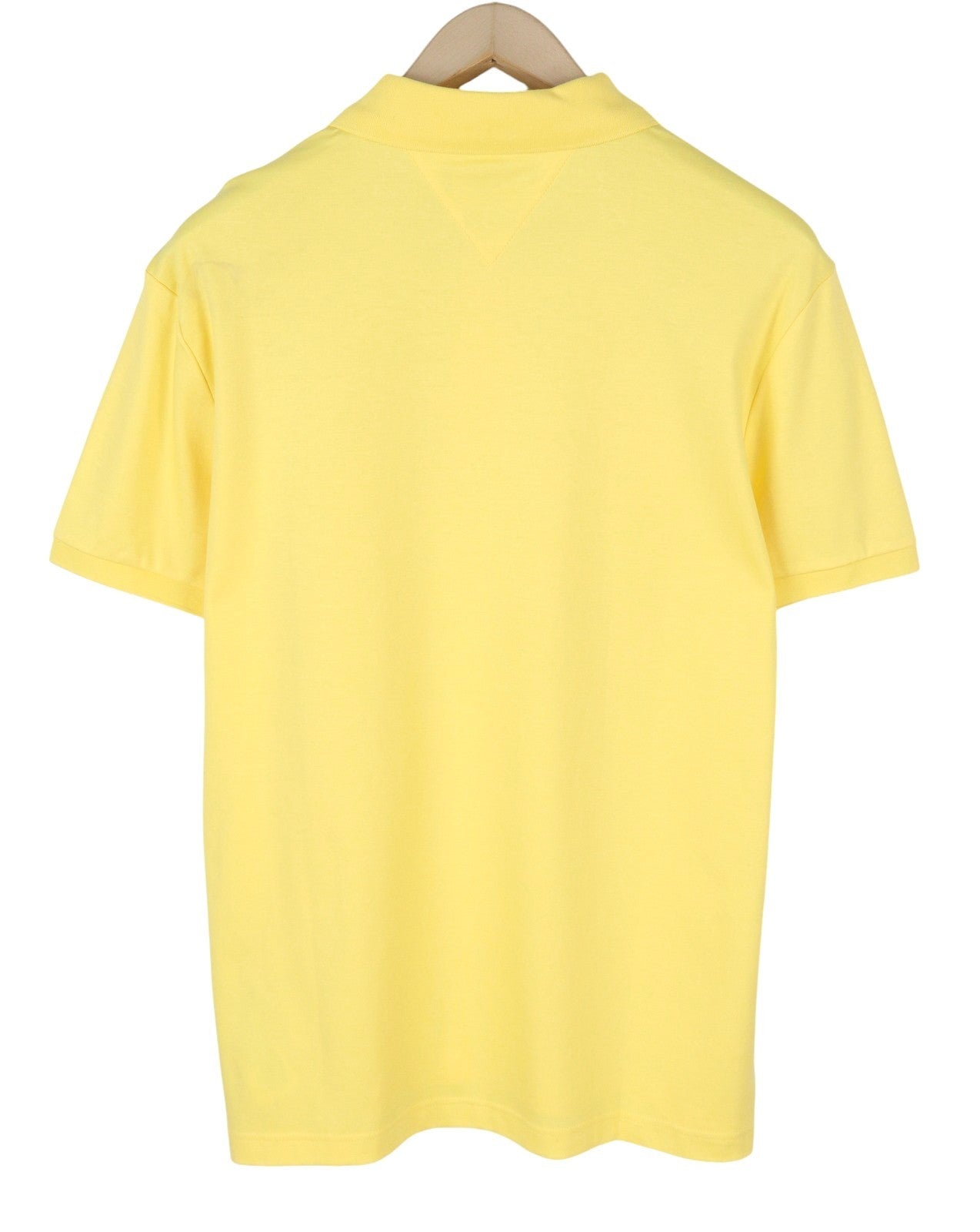 TOMMY HILFIGER Liquid Cotton Reg Men Polos L Citronelia Regular Fit Short Sleeve