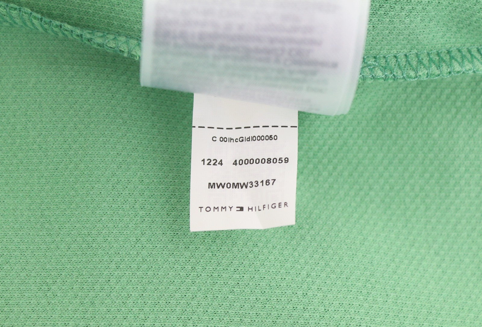 TOMMY HILFIGER Reg Polo Men Polos XL Fort Green Regular Fit Logo Short Sleeve