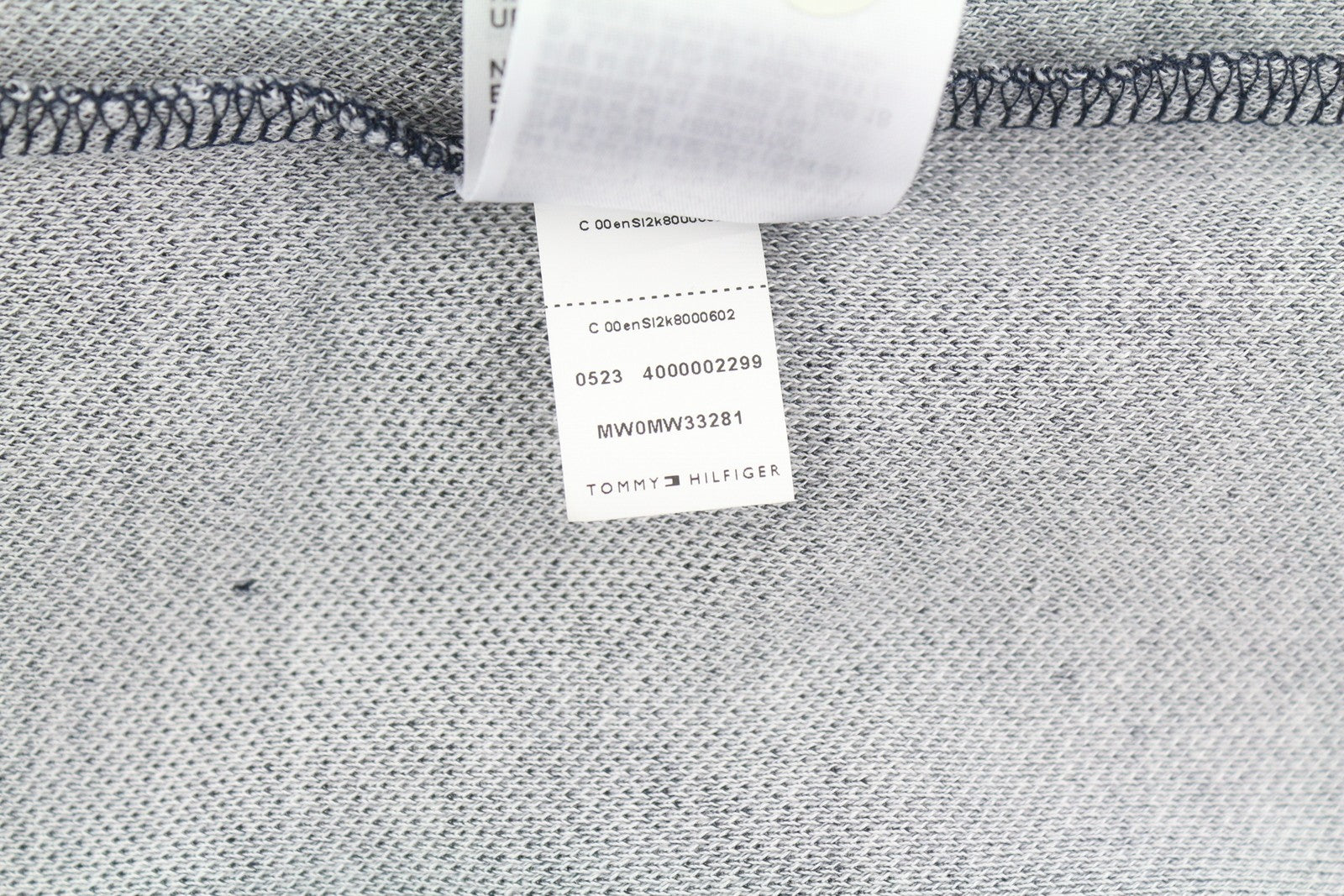 TOMMY HILFIGER Monotype Two Tones Men Polos M Desert Sky Patterned Short Sleeve