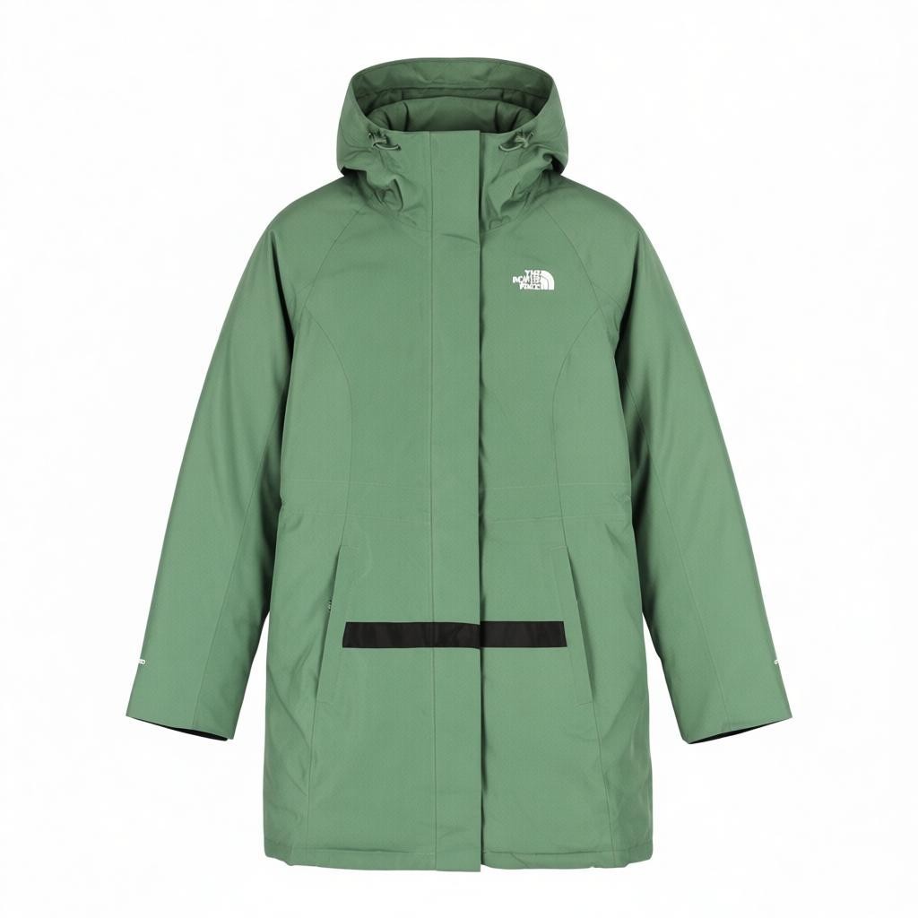 THE NORTH FACE Brooklyn Women XS Down Parka Hooded DryVent Jacket