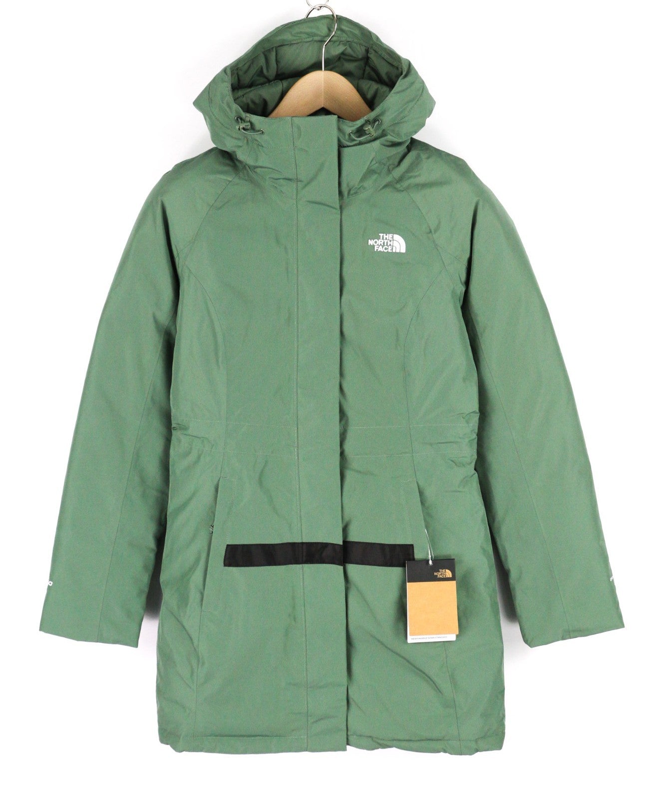 THE NORTH FACE Brooklyn Women XS Down Parka Hooded DryVent Jacket