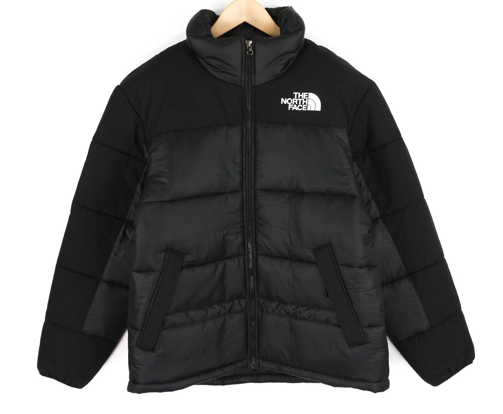 THE NORTH FACE Himalayan Parka Men's M Dark Insulated Quilted Zip Jacket