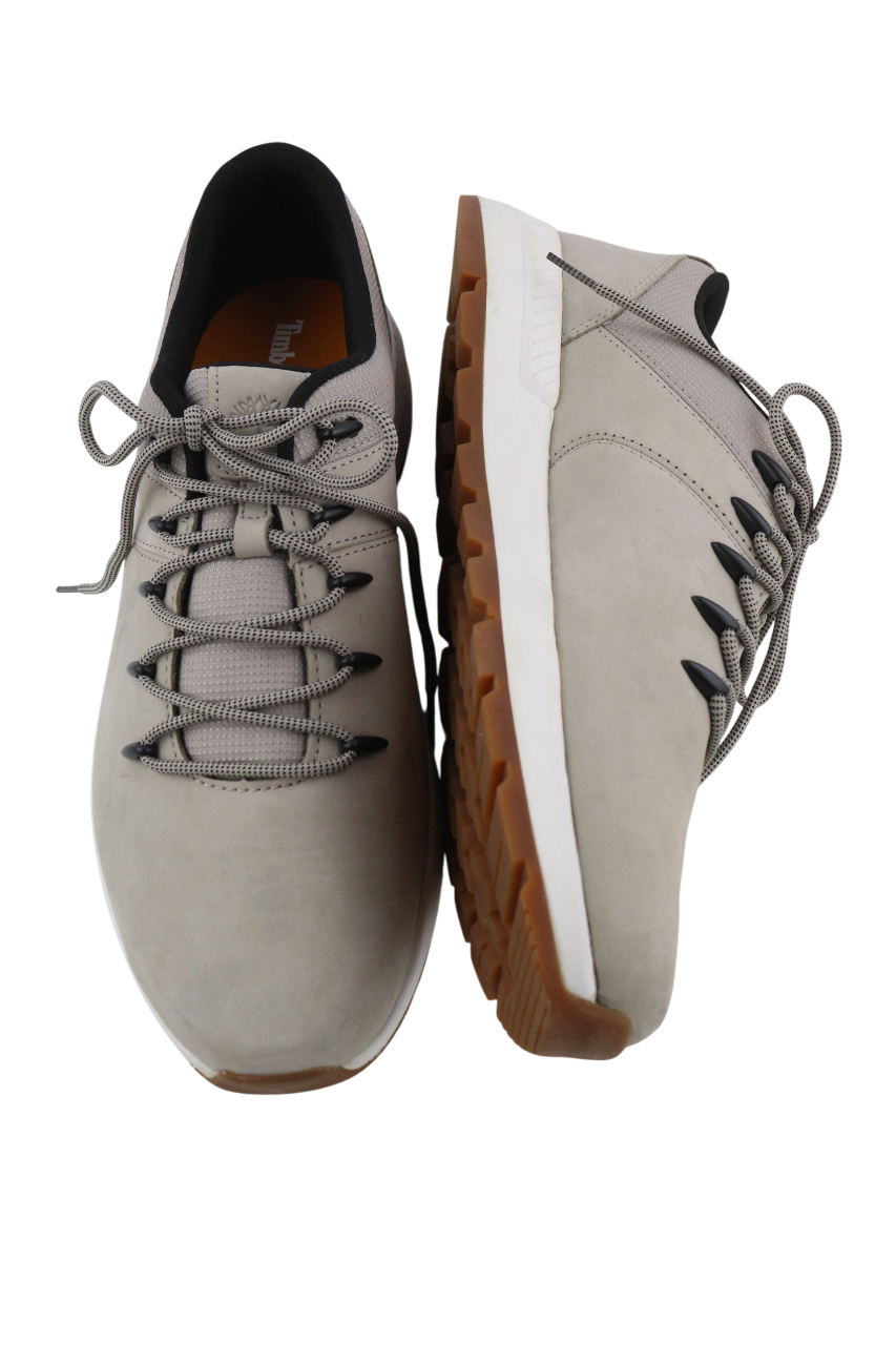 TIMBERLAND A26MY Men's EU45/46 Grey Leather Low Top ReBOTL Sneakers