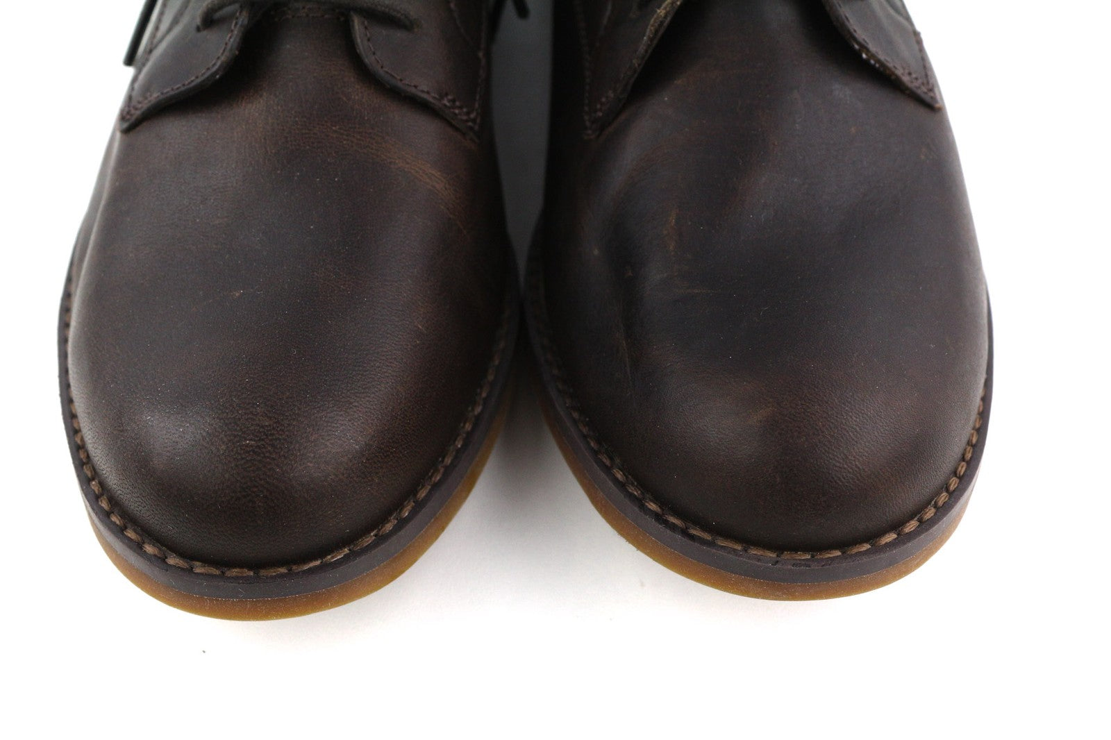 TIMBERLAND A23FH Women EU41.5/42 Brown Leather Ankle Lace Up ReBOTL Boots