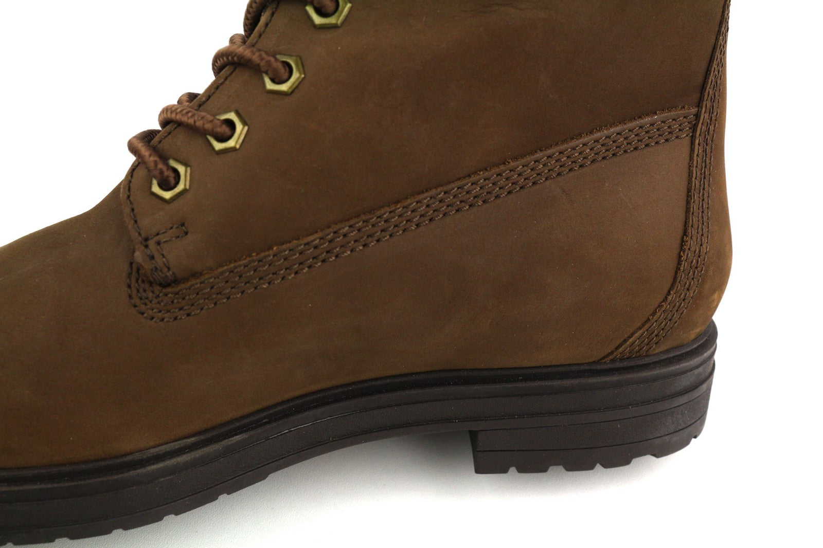 TIMBERLAND Women's EU41/41.5 Brown Leather Ankle Lace Up Waterproof Boots