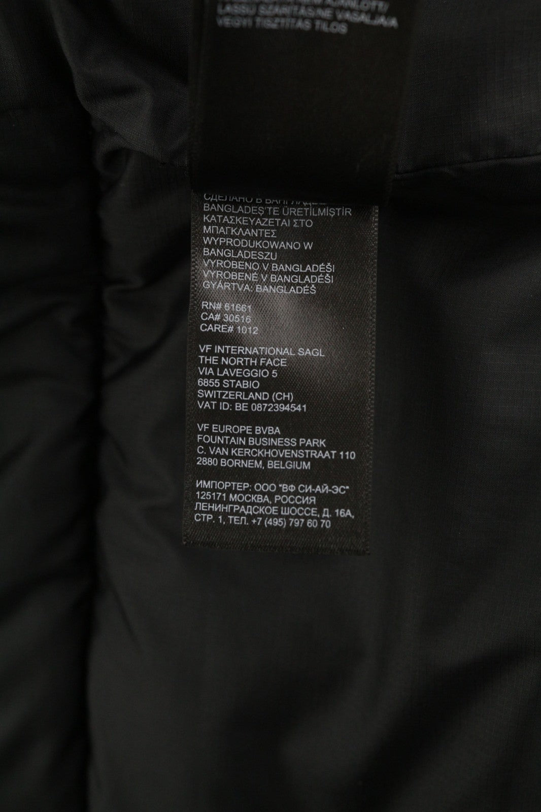 THE NORTH FACE Massif Synthetic Parka Men's M Hooded Full Zip Padded Jacket