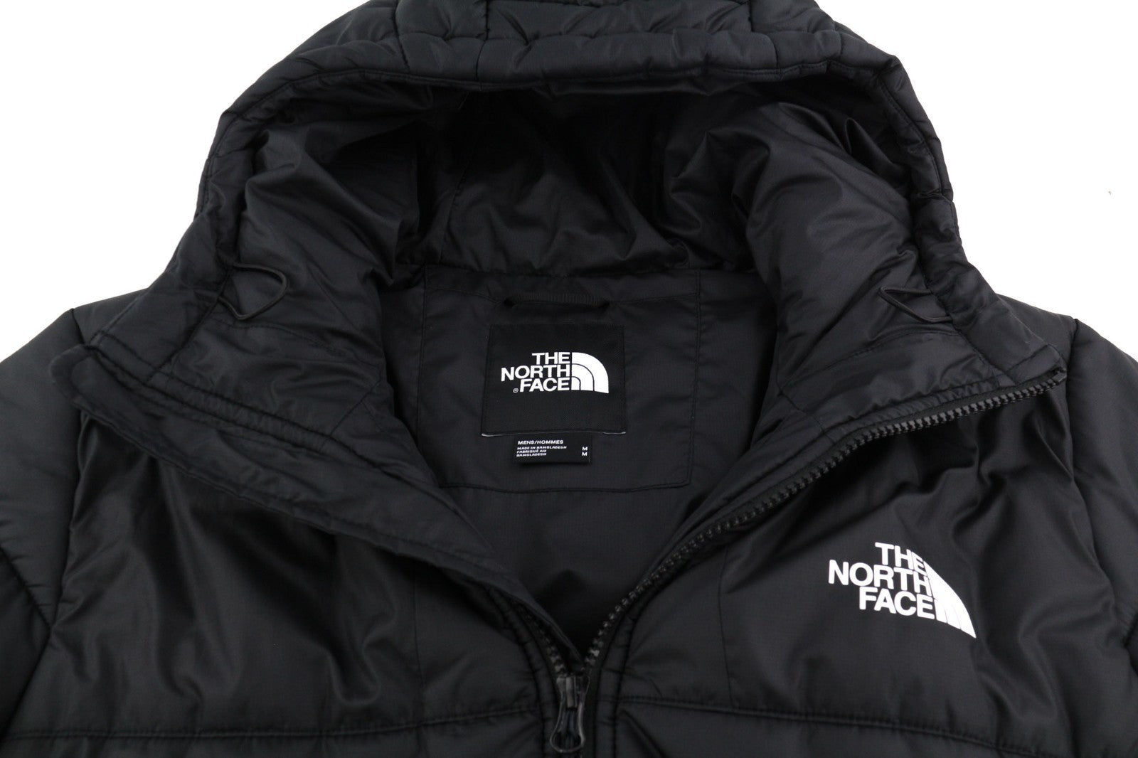 THE NORTH FACE Massif Synthetic Parka Men's M Hooded Full Zip Padded Jacket