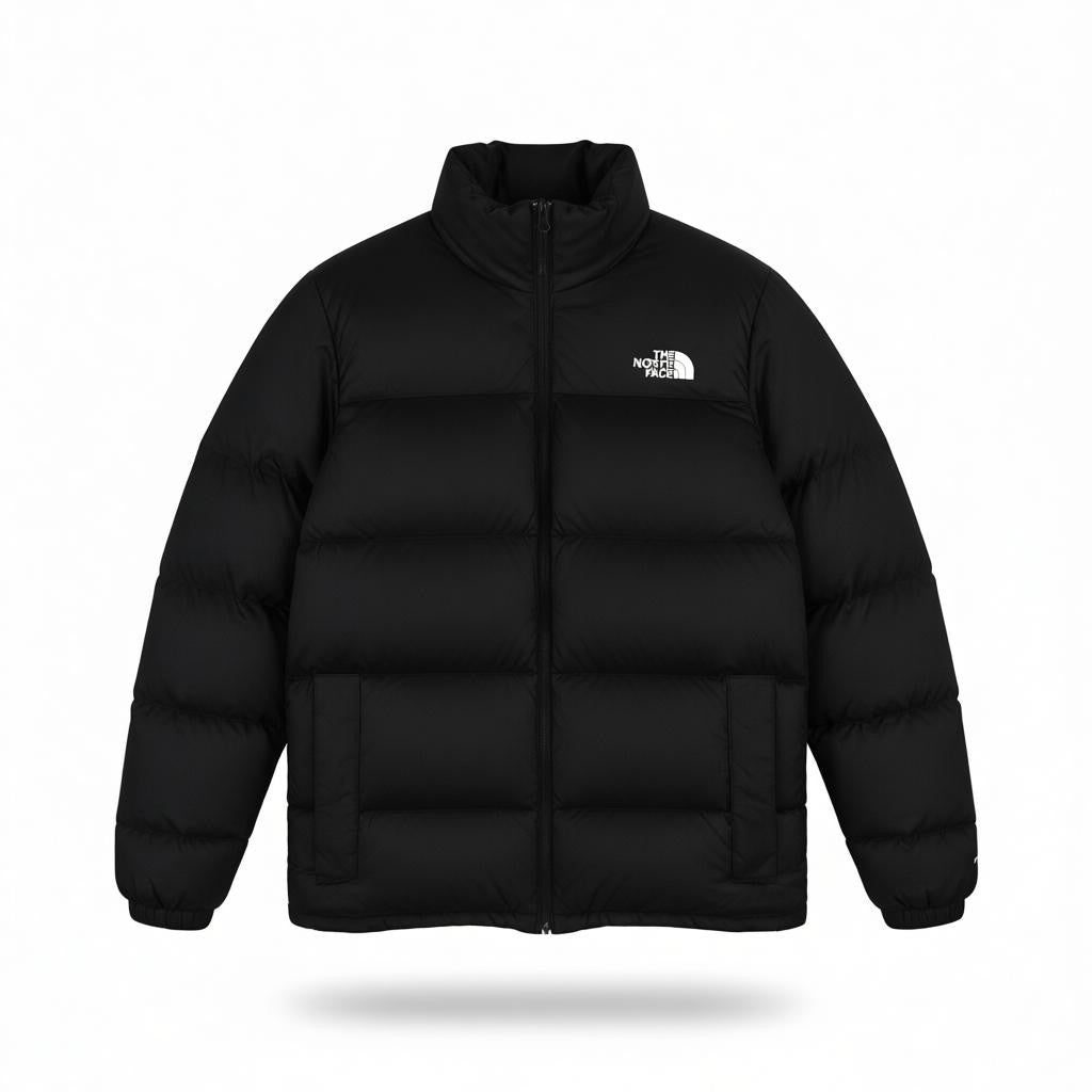 THE NORTH FACE Diablo Men's S 700 Down Black Quilted Puffer Logo Jacket