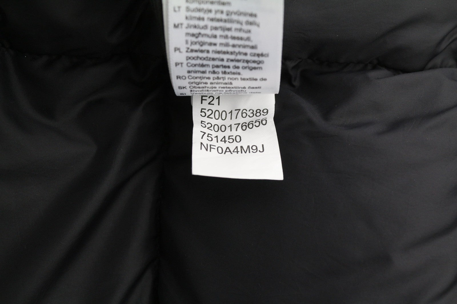 THE NORTH FACE Diablo Men's S 700 Down Black Quilted Puffer Logo Jacket