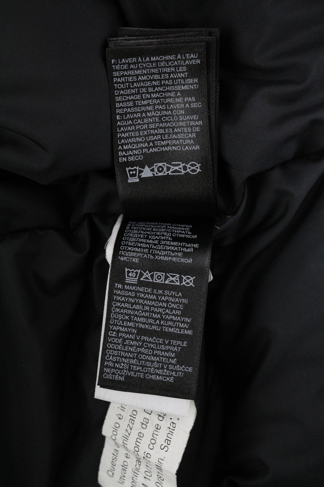 THE NORTH FACE McMurdo 2 Parka Men's S Black Down Hooded DryVent