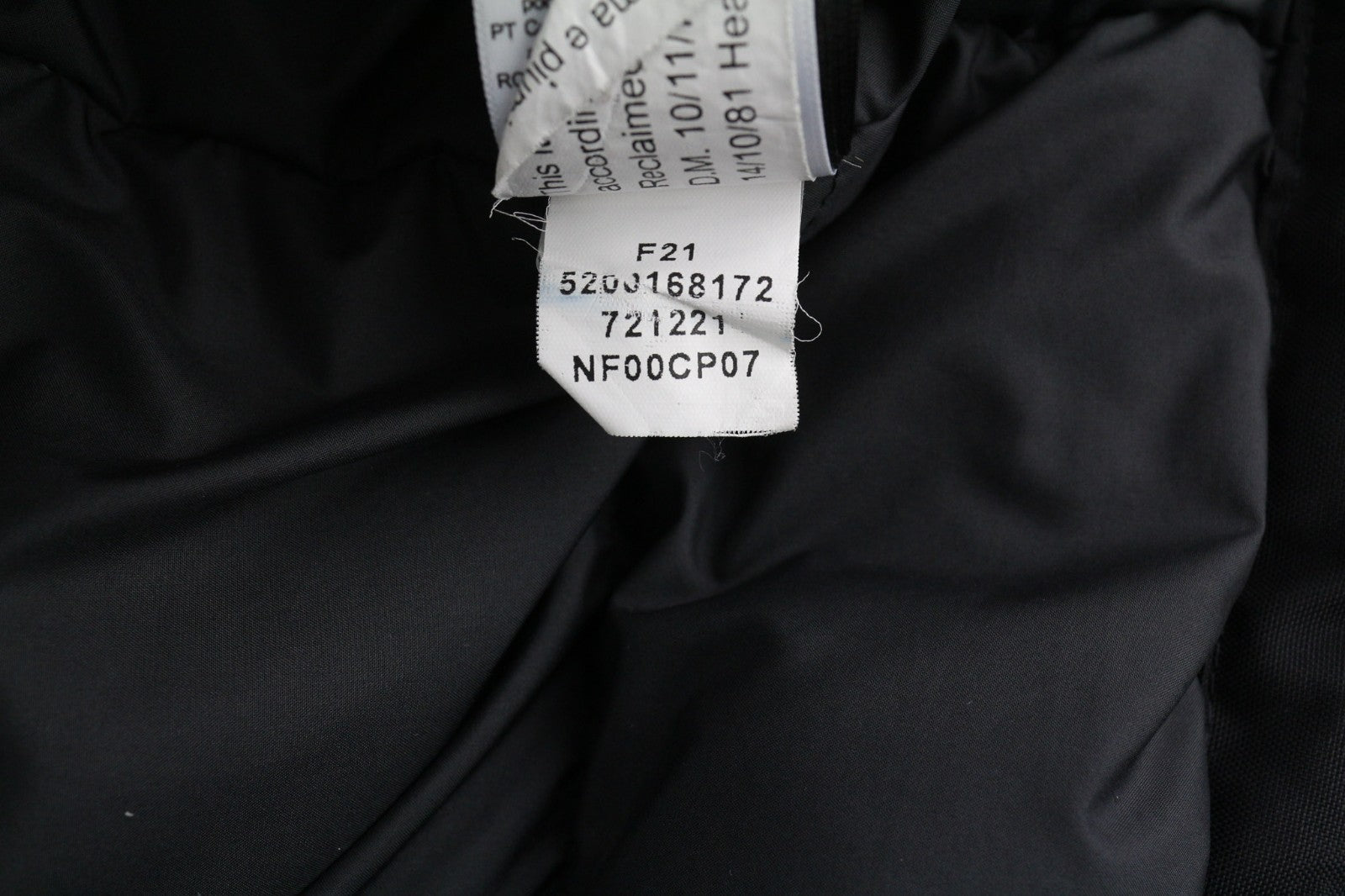 THE NORTH FACE McMurdo 2 Parka Men's S Black Down Hooded DryVent