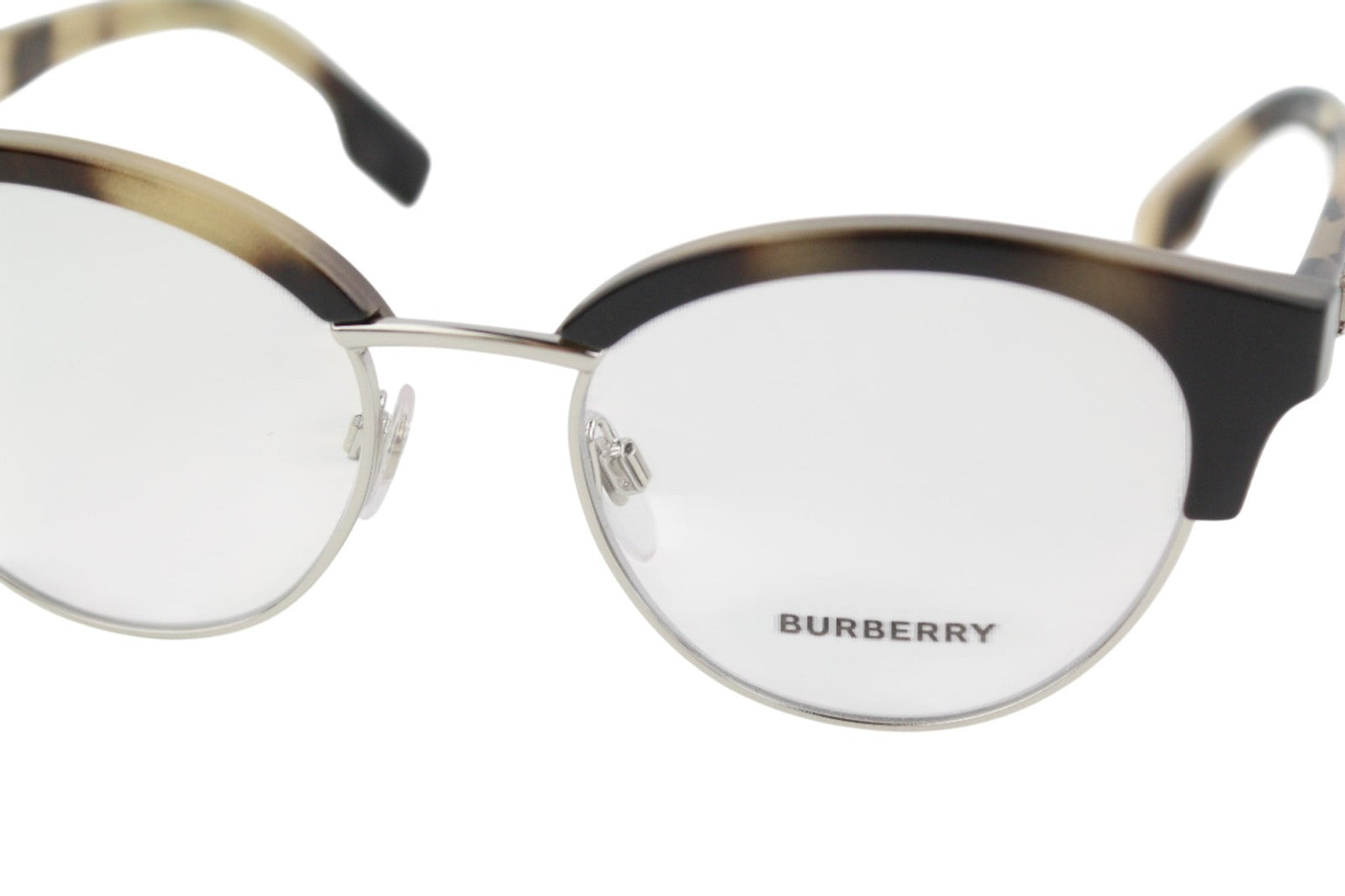 BURBERRY Birch Women's Eyeglasses One Size Animal Print Frame Demo Lens Case