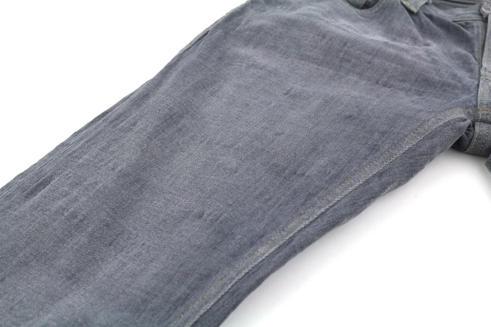 NUDIE JEANS Tight Long John Men's Jeans W34/L32 Charcoal Organic Slim Washed