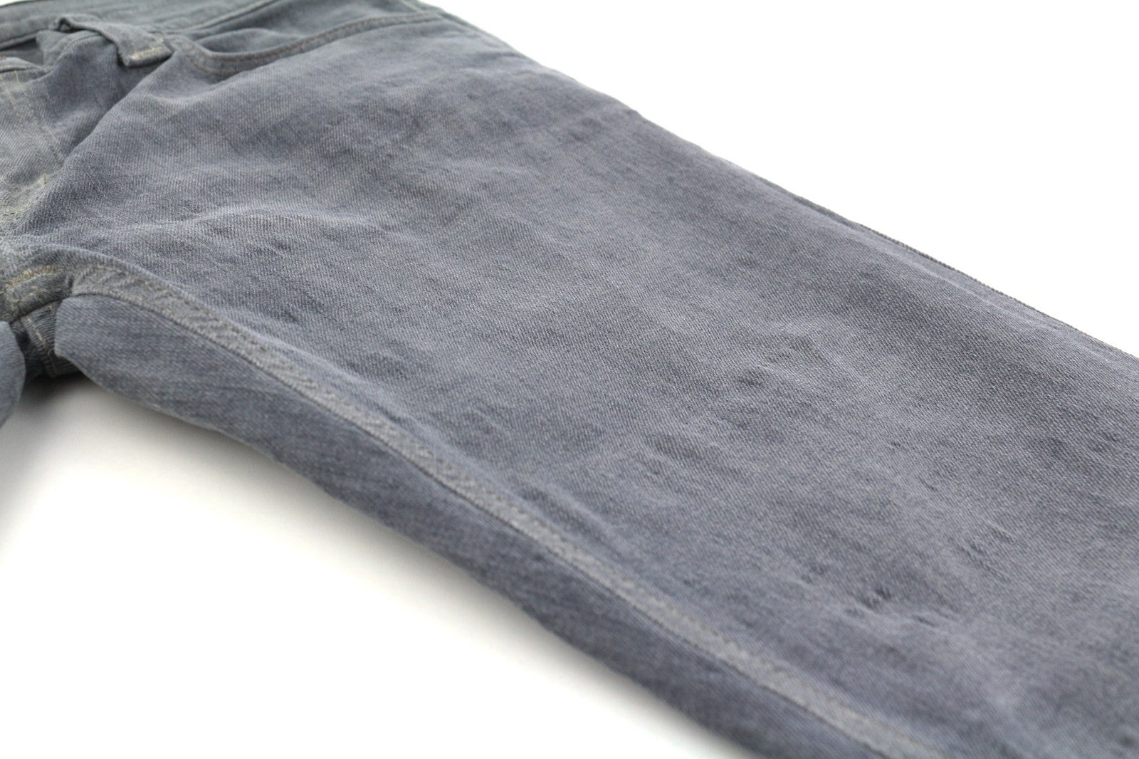 NUDIE JEANS Tight Long John Men's Jeans W32/L32 Charcoal Organic Slim Leg Wash