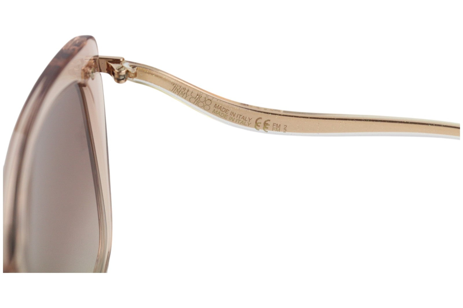 JIMMY CHOO Selby/G/S Women's Sunglasses OS Cateye Tinted Lens Case Box RRP349