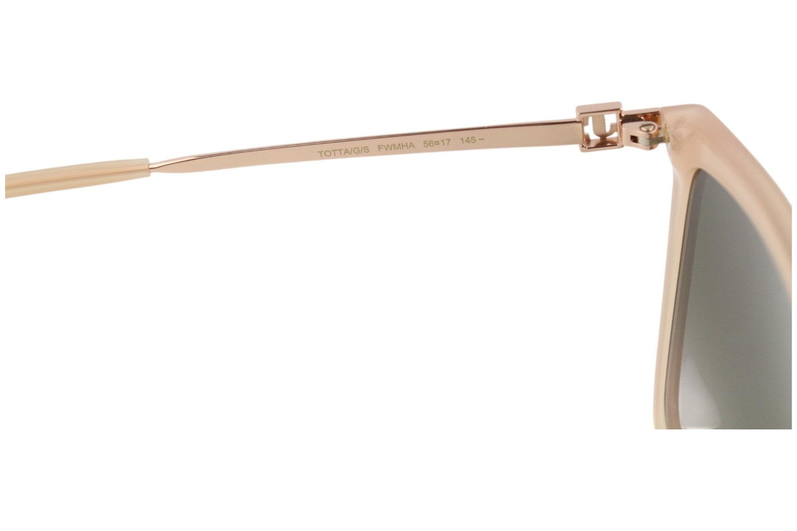 JIMMY CHOO Totta/G/S Women's Sunglasses OS Brown Square Tinted Case Box RRP349