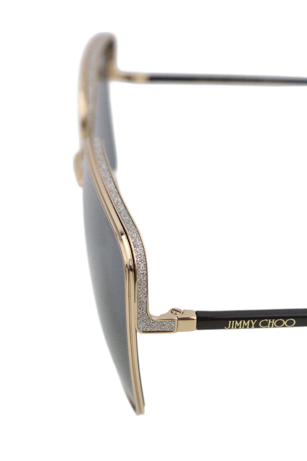 JIMMY CHOO Aliana/S Women's Sunglasses OS Shiny Gold Toned Tinted Lens RRP349