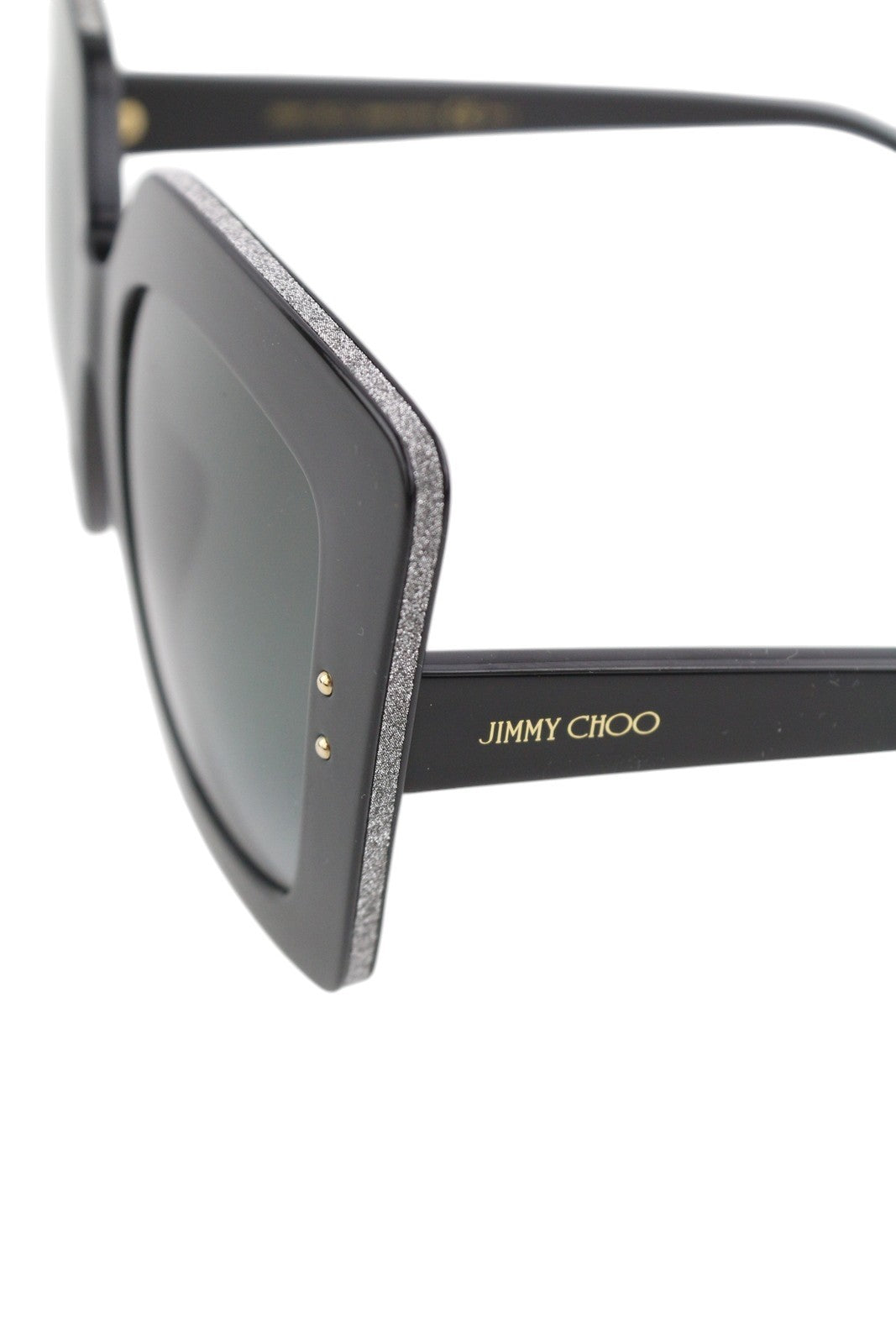 JIMMY CHOO Auri/G/S Women's Sunglasses Butterfly Shiny Frame Tinted Case RRP349